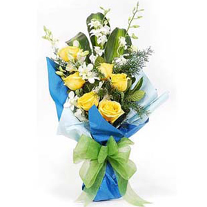 Yellow Roses Boquet